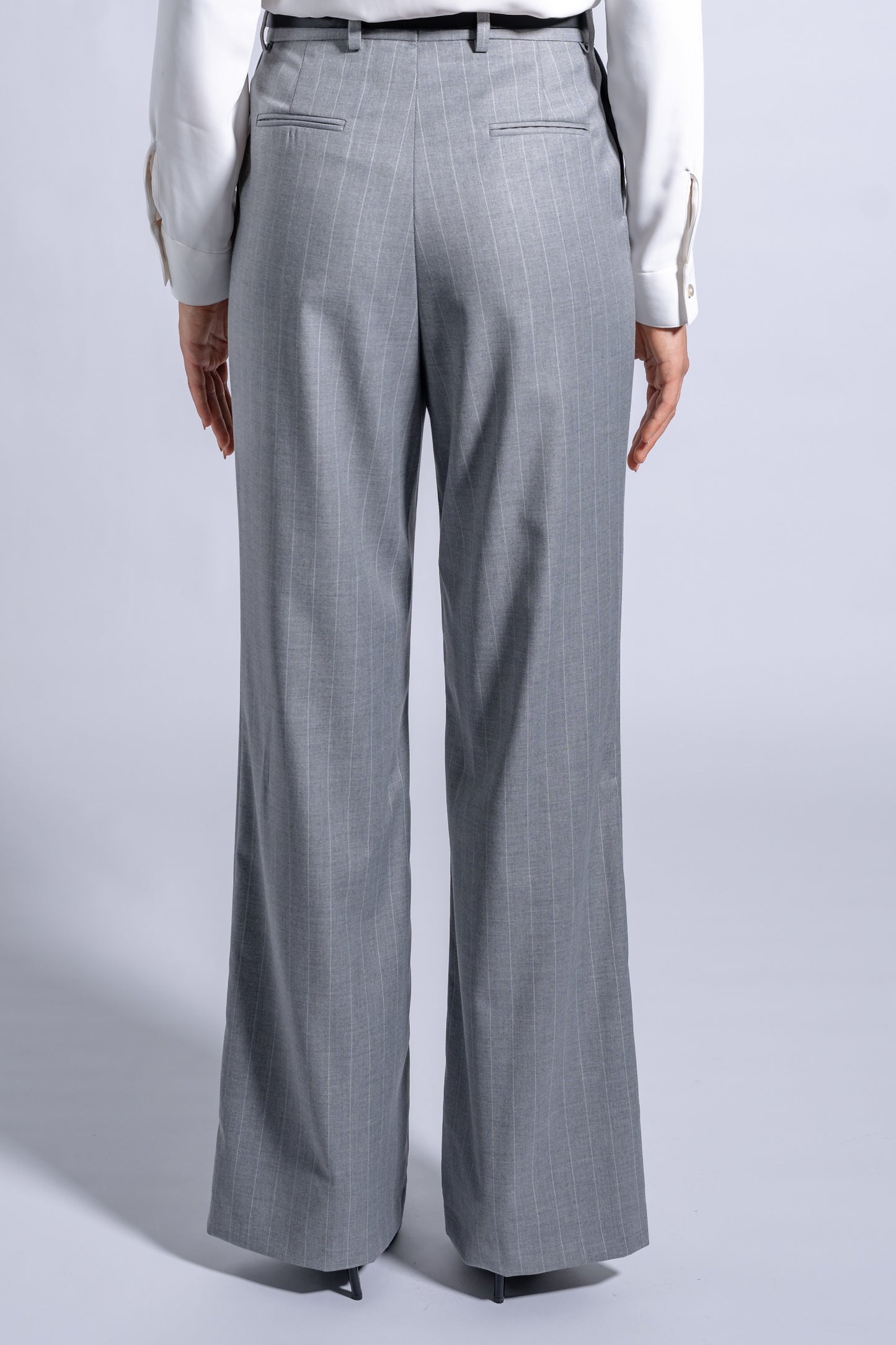 High Waisted Wide Leg Trousers