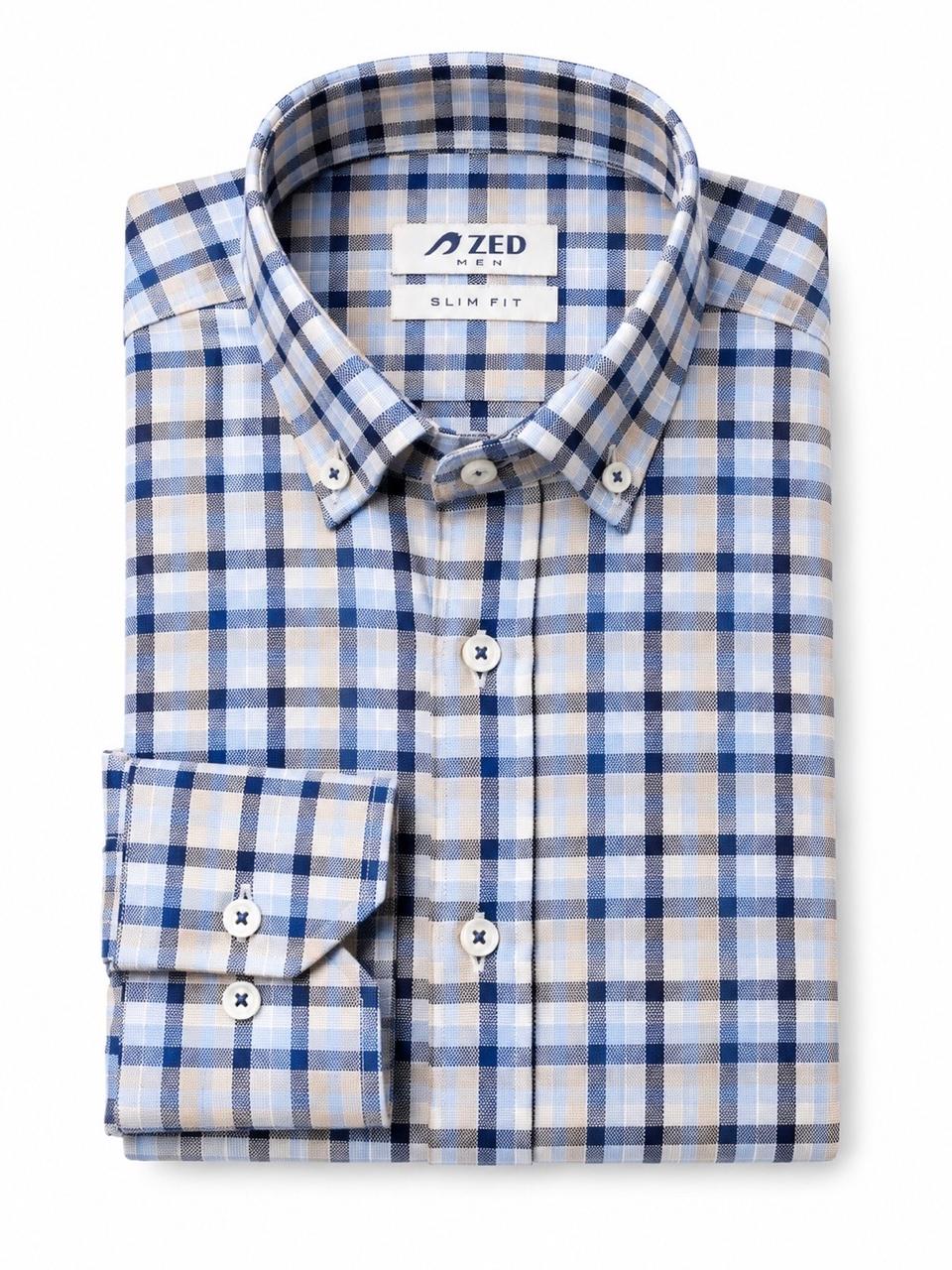 Plaid Cotton Shirt