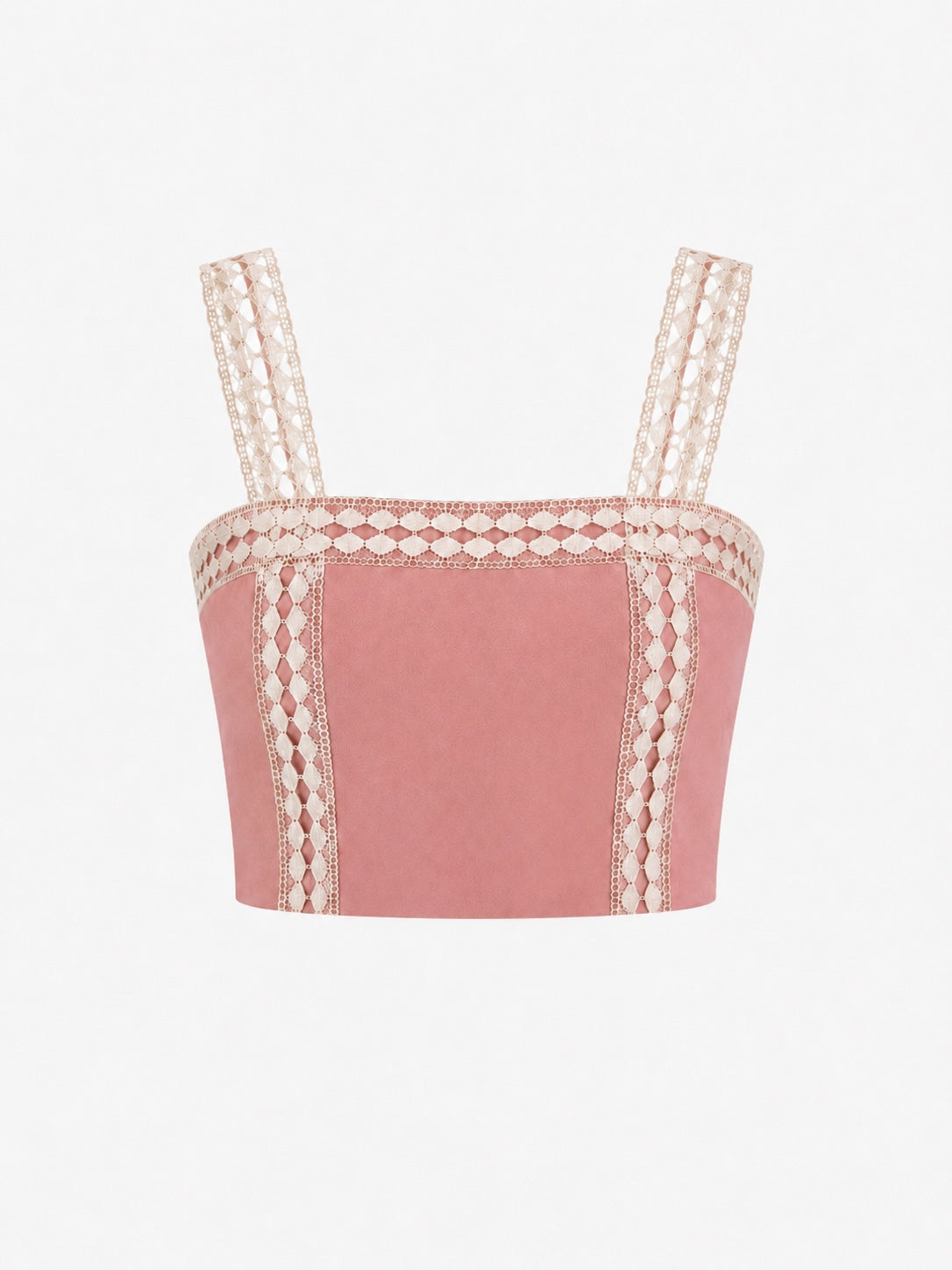Top With Broderie Insert
