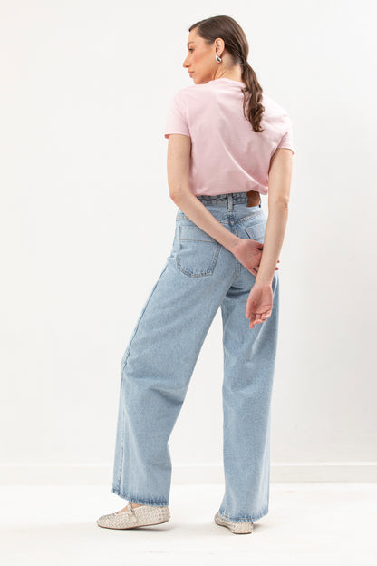 Basic T-Shirt With Embroidery