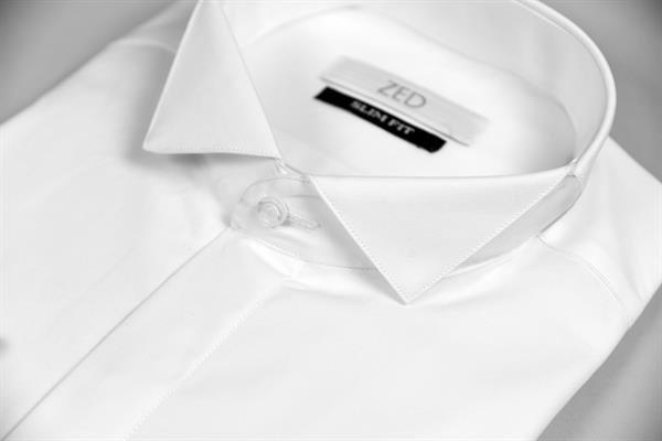 Shirt Classic Col Casse Hidden Button
