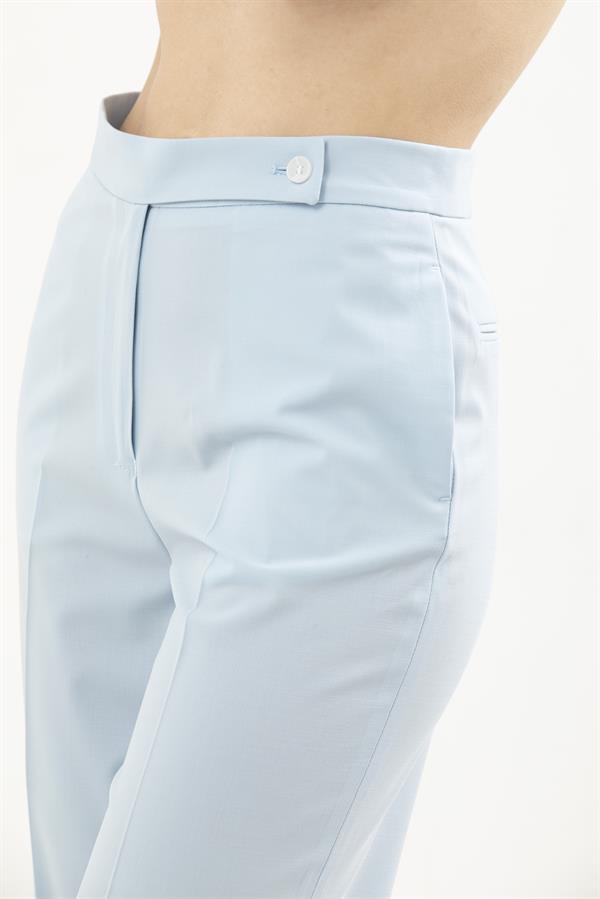 High Waist Trousers Flowing Wide Leg