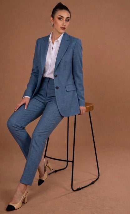 Notch Lapel Classic Blazer