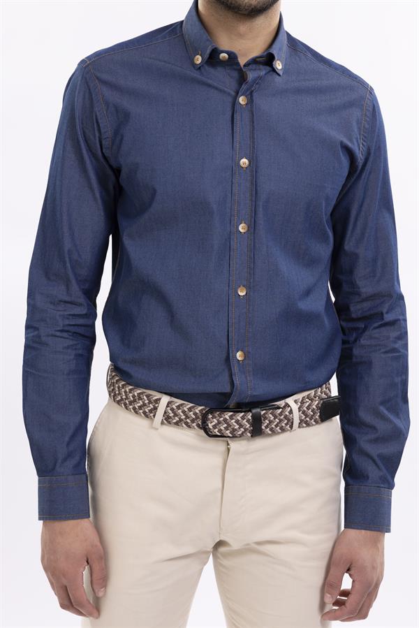 Button Down Denim Shirt