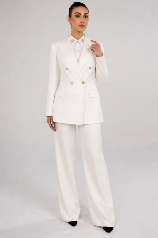 Flowing Wide Leg Trousers