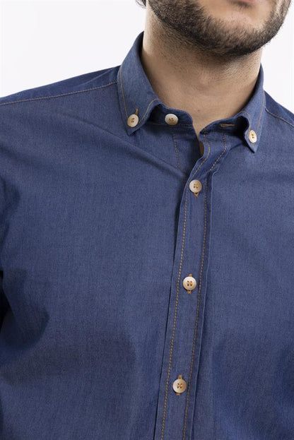 Button Down Denim Shirt