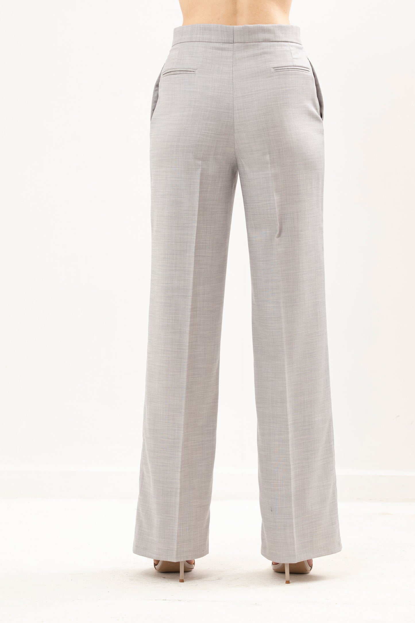 High Waist Trouser Flowing Wide Leg
