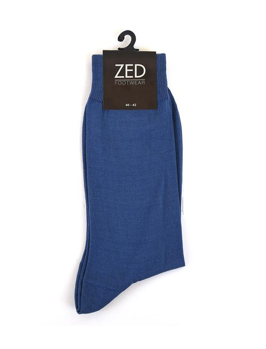 100% Cotton Mercerized Plain Classic men socks