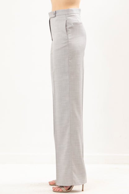 High Waist Trouser Flowing Wide Leg