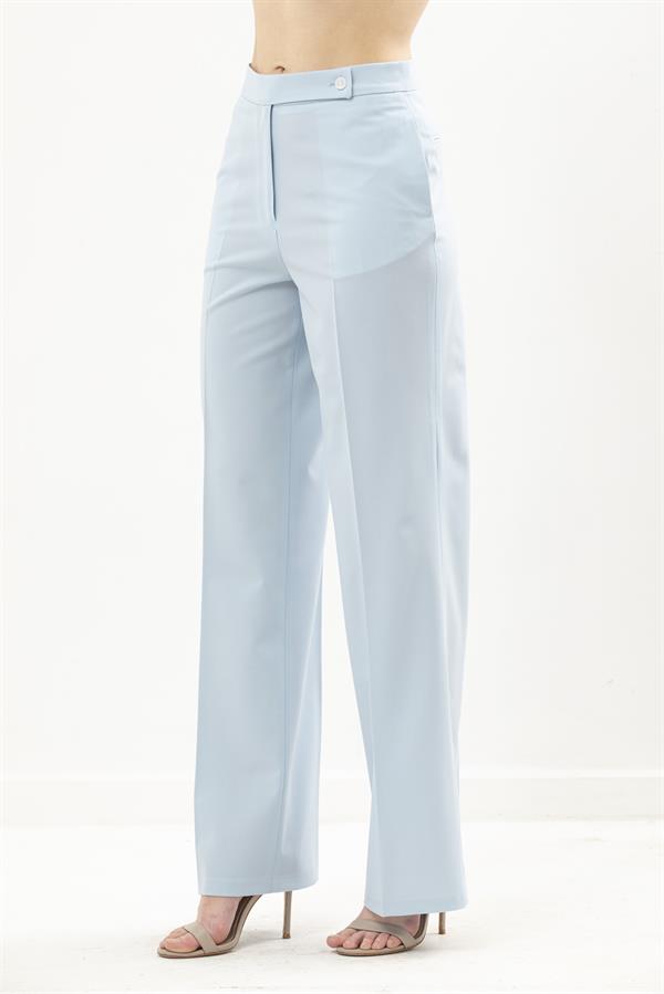 High Waist Trousers Flowing Wide Leg