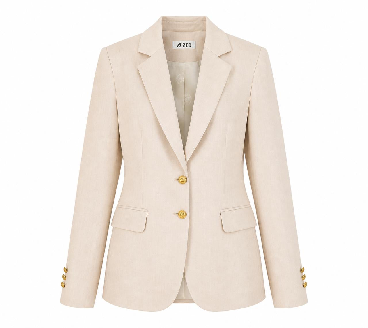 Notch Lapel Classic Blazer