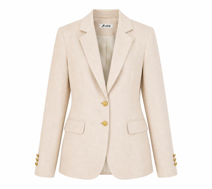 Notch Lapel Classic Blazer