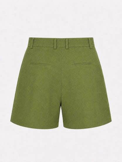 Short With Pleats
