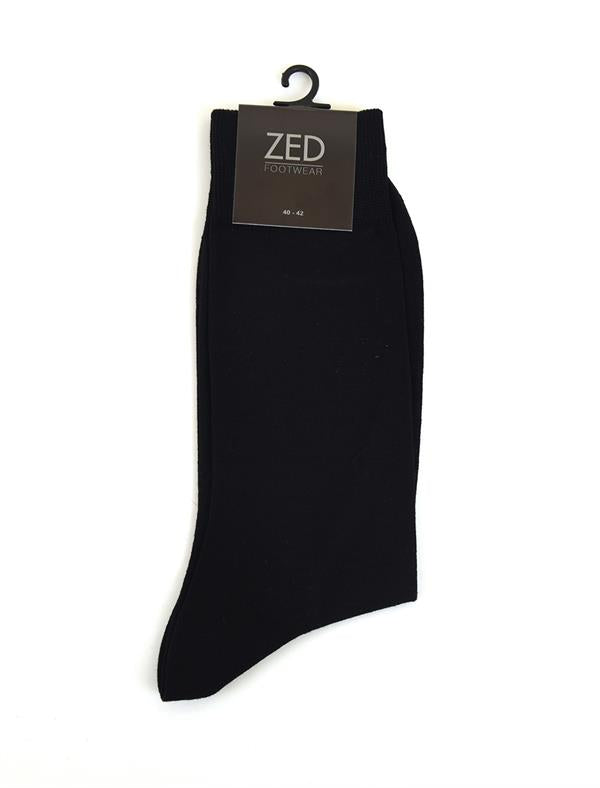 100% Cotton Mercerized Plain Classic men socks