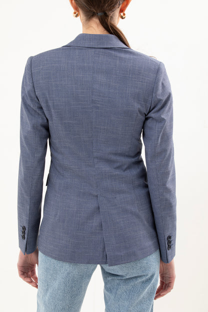 Single Breasted Blazer Featuring 1 Button,  Notch Lapel and no lining