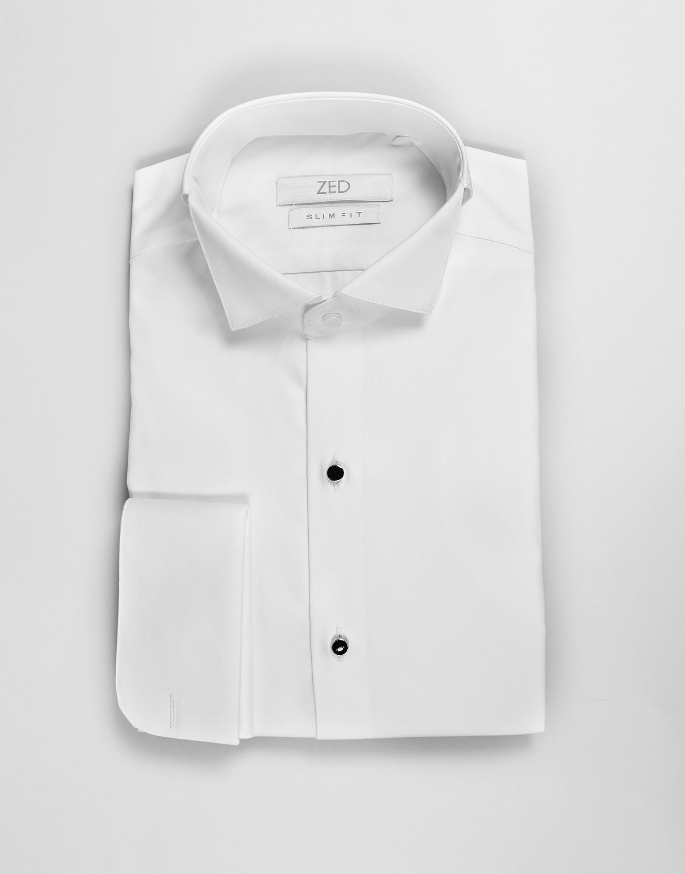 Shirt Classic Col Casse Black buttons