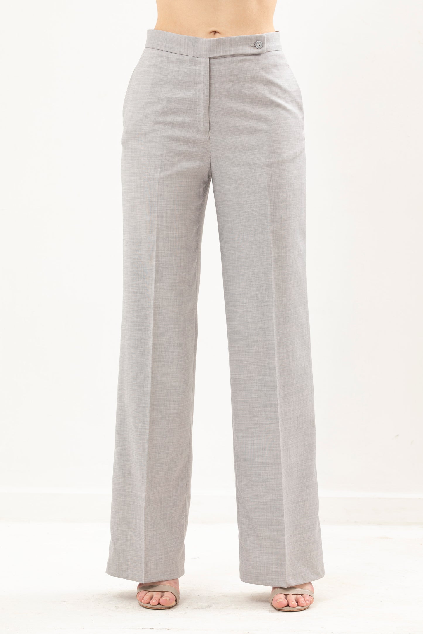 High Waist Trouser Flowing Wide Leg