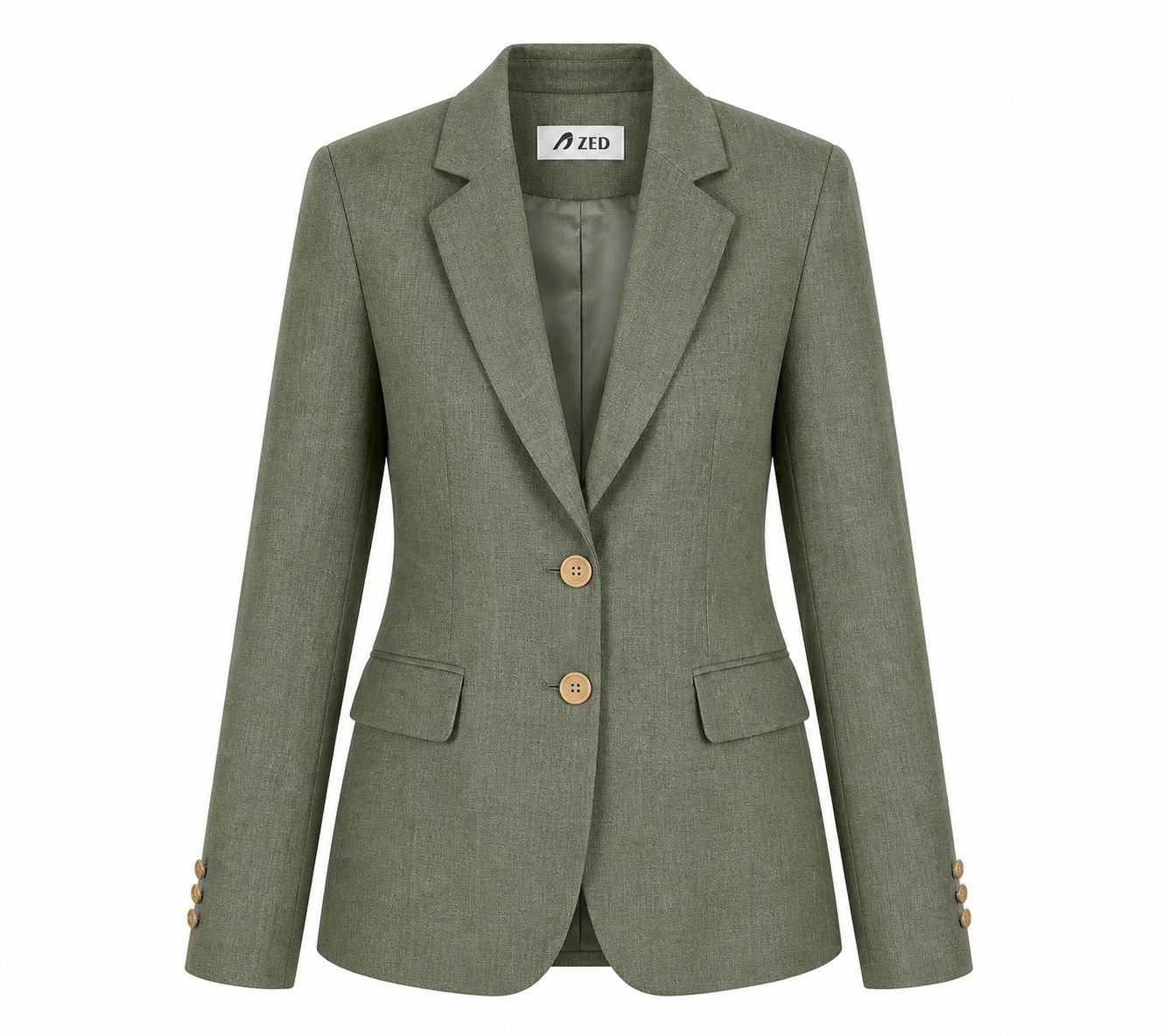 Notch Lapel Classic Blazer