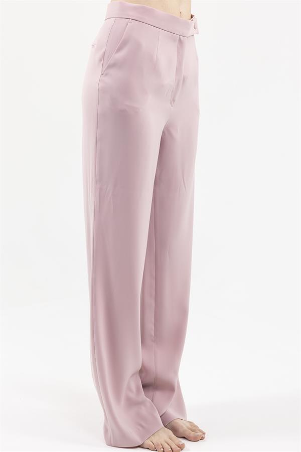 High Waist Trousers Straight Cut