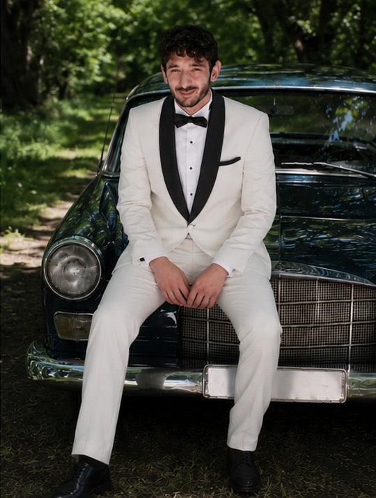 Suit Tuxedo Col Shawl