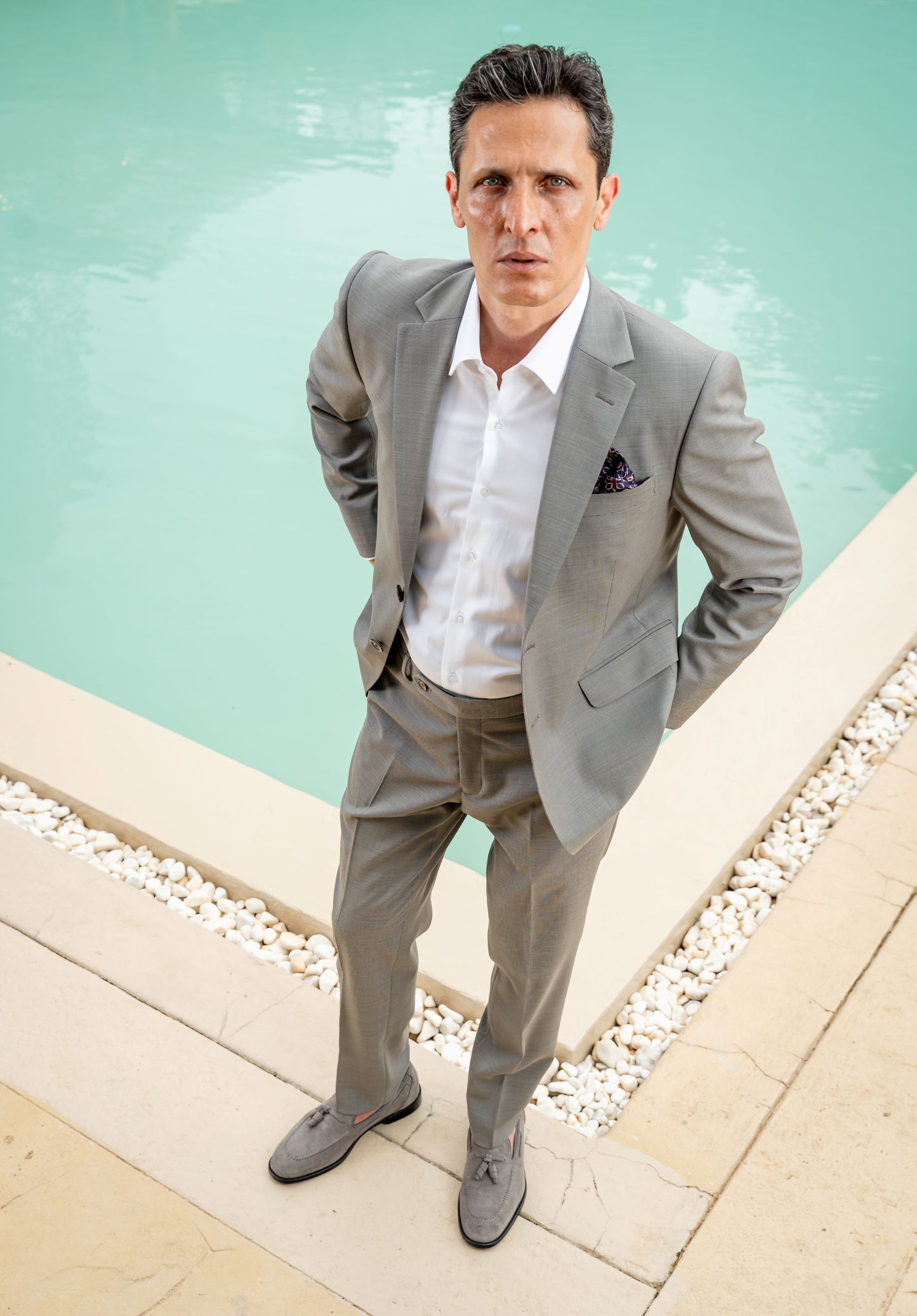 Trousers Suit Wool