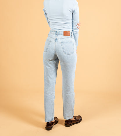 Slim Straight Leg Denim