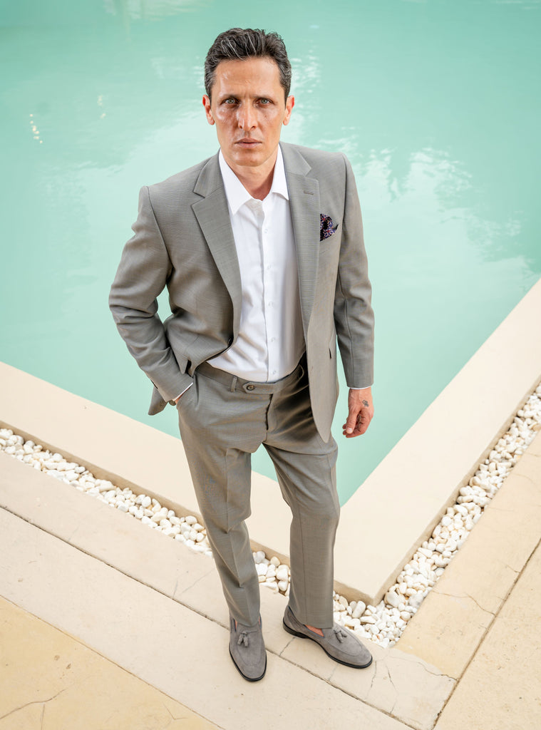 Trousers Suit Wool