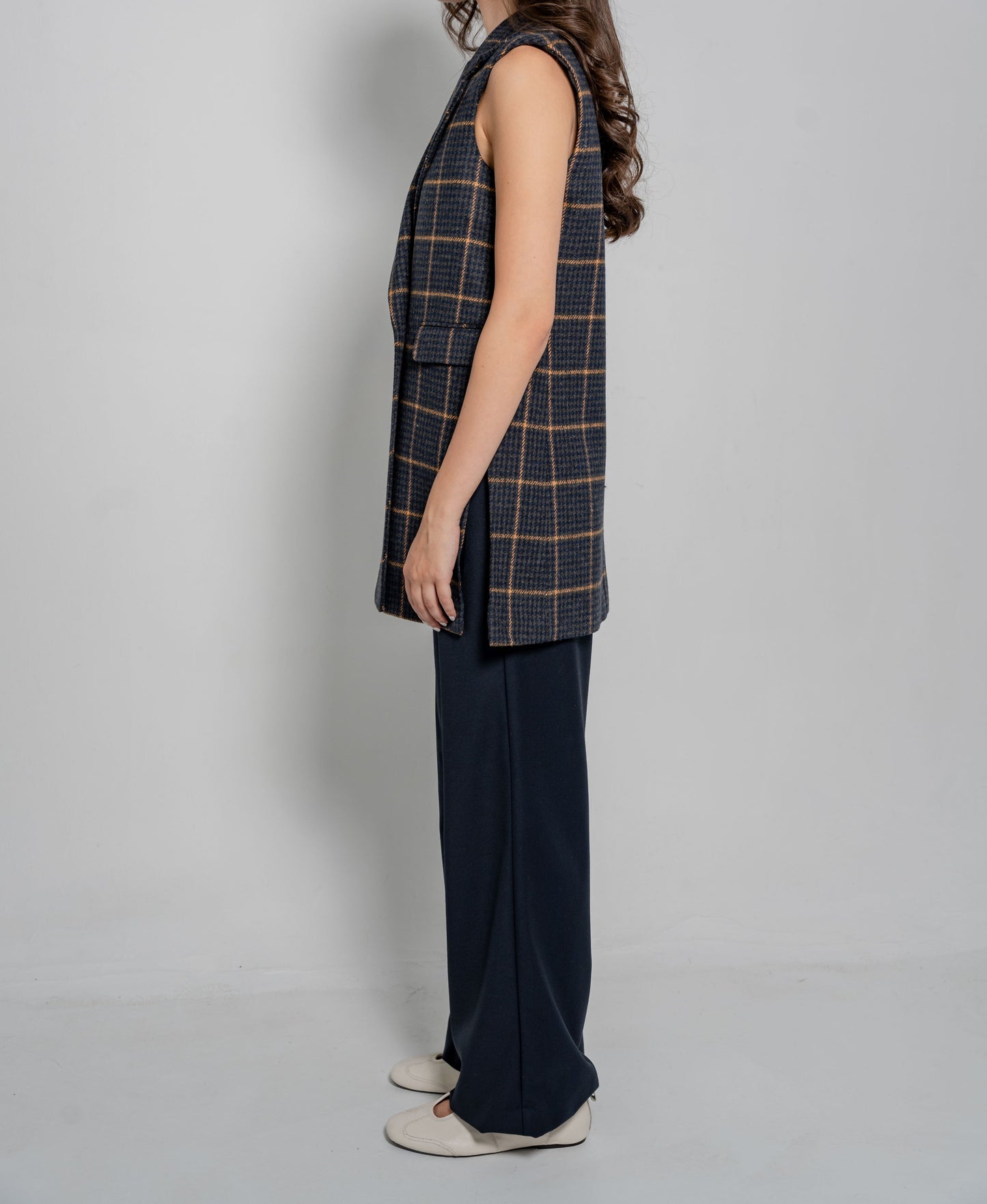 Long Waistcoat With Side Slits