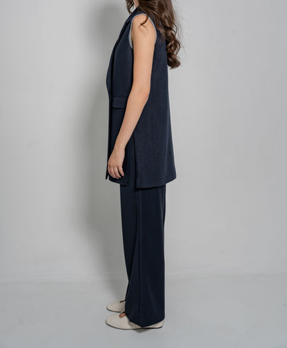 Long Waistcoat With Side Slits