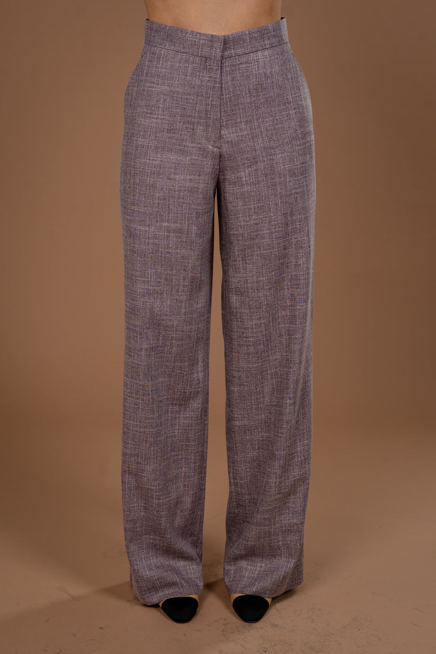 High Rise Wide Leg Trousers