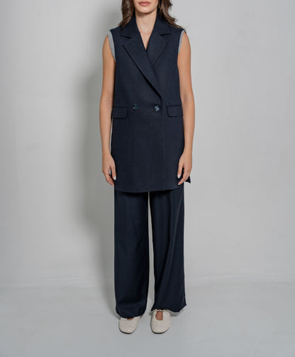 Long Waistcoat With Side Slits