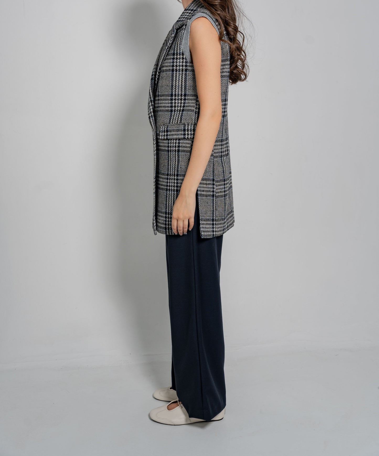 Long Waistcoat With Side Slits