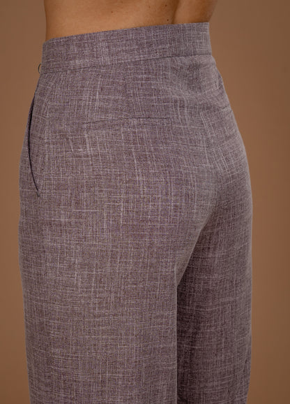 High Rise Wide Leg Trousers