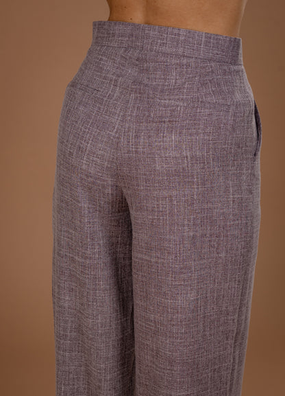 High Rise Wide Leg Trousers