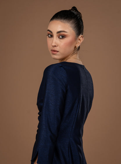 Midi Sleeves Gathered Dess