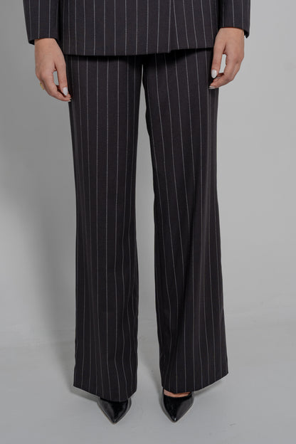 High Waisted Wide Leg Trousers