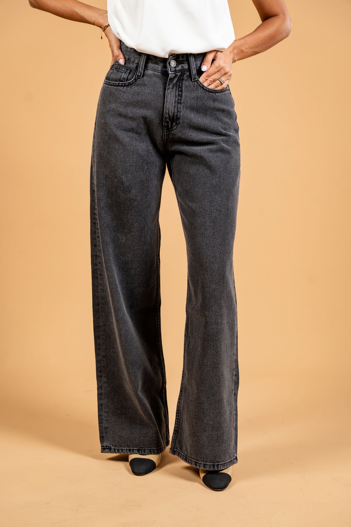 Flowy Leg Jeans