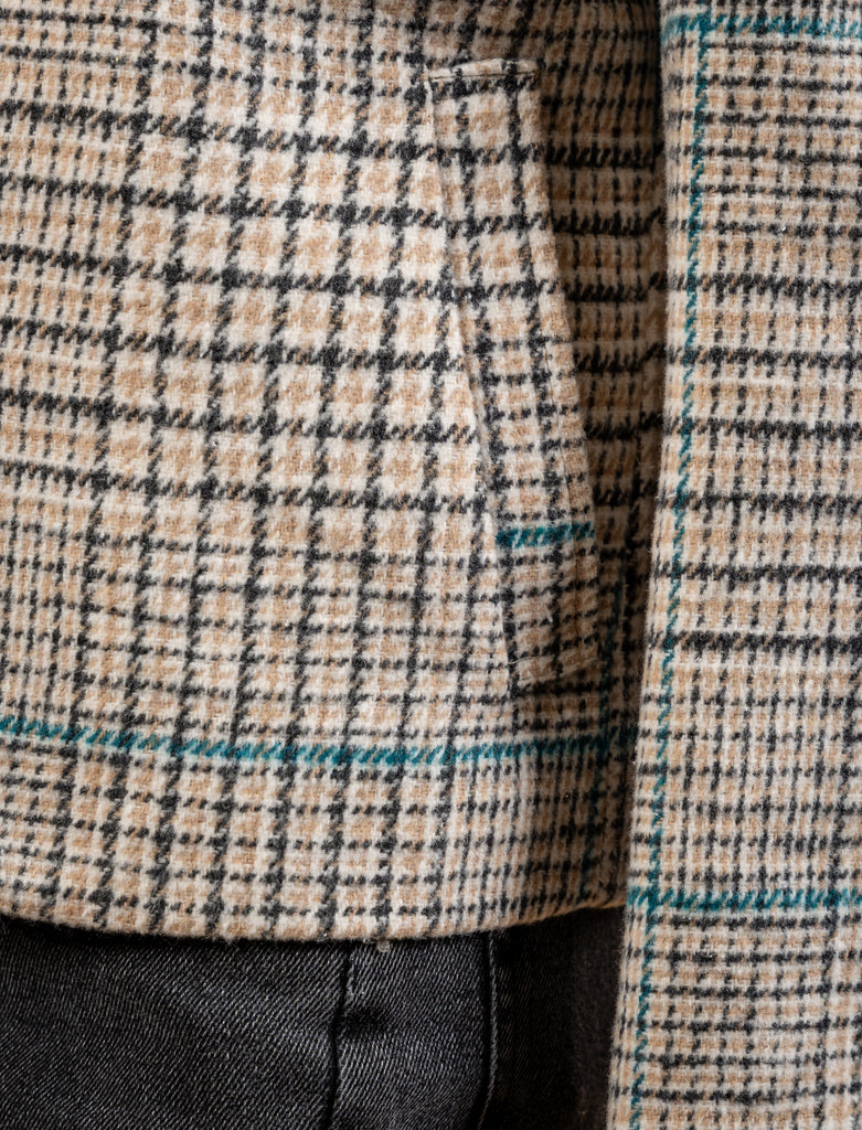 Classic Wool Jacket With Patch Pockets