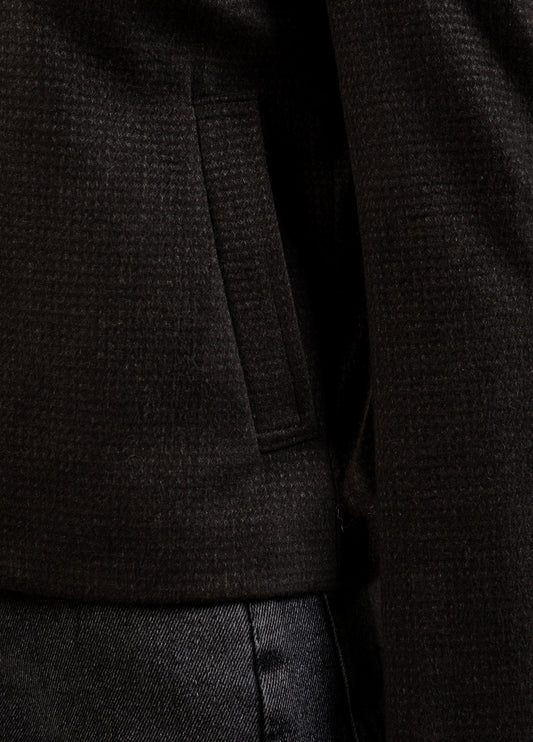 Classic Tweed Jacket With Patch Pockets