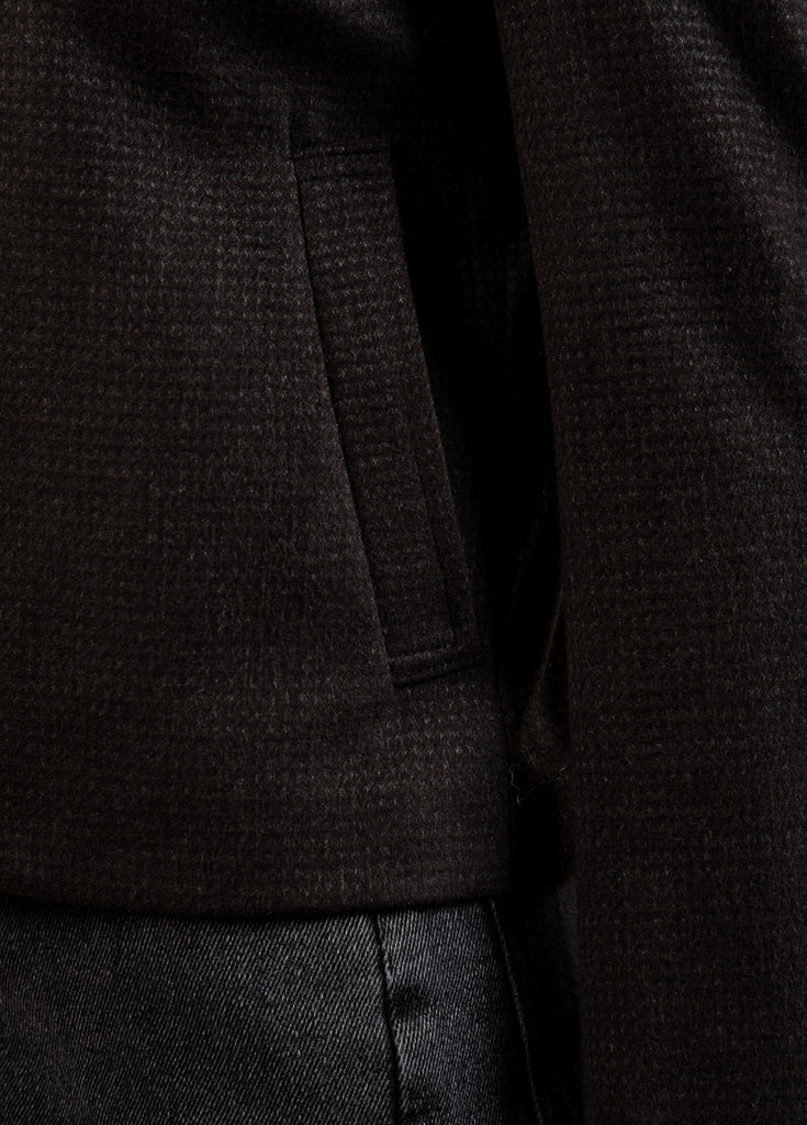 Classic Wool Jacket With Patch Pockets