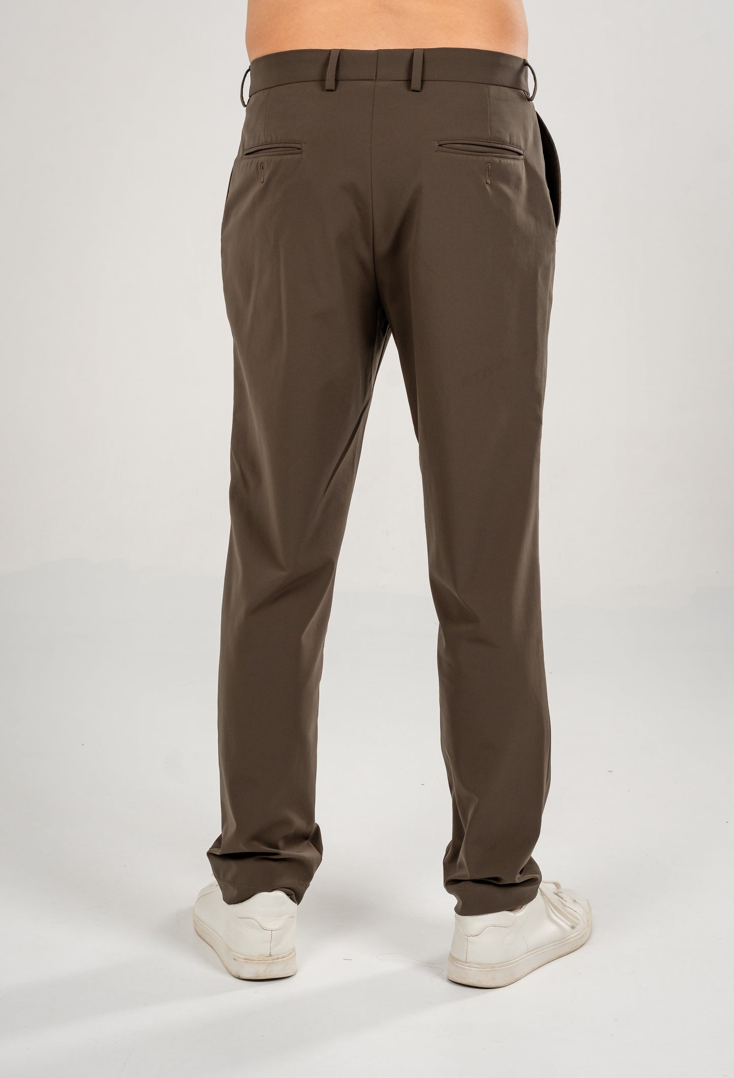 Trousers Tapered With Elastane