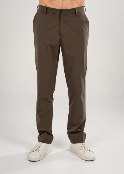 Trousers Tapered With Elastane