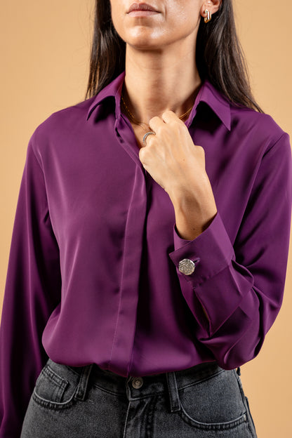 Classic Shirt With Special Buttons