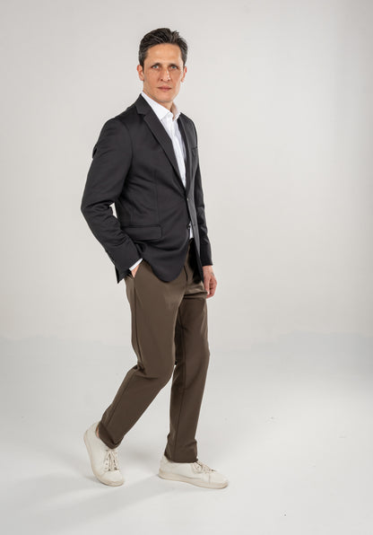 Trousers Tapered With Elastane