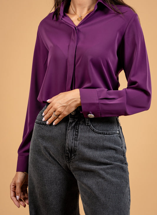 Classic Shirt With Special Buttons