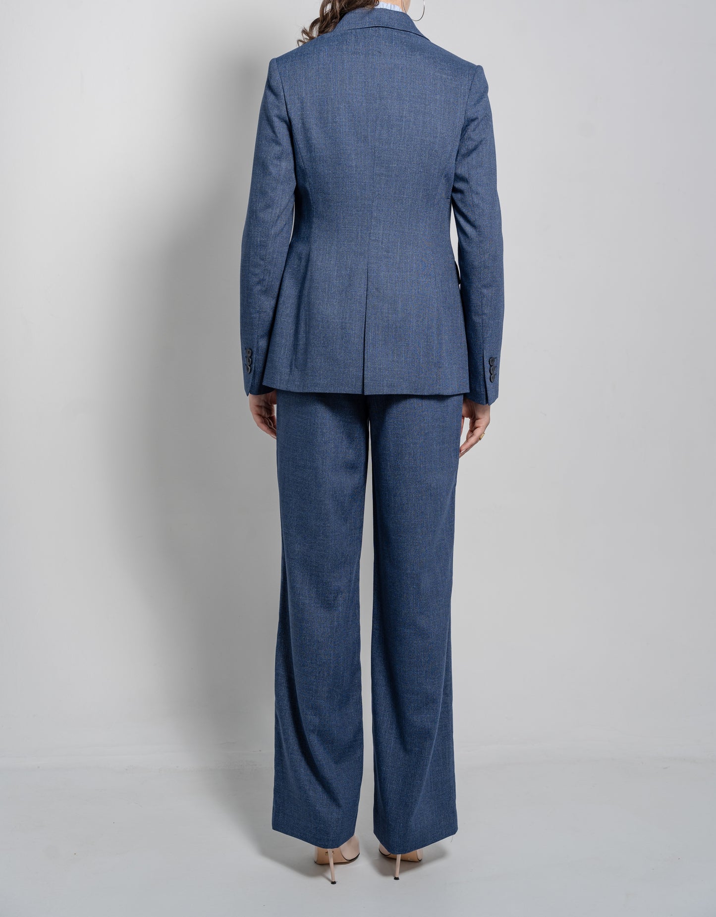 High Waist Trousers Flowing Wide Leg