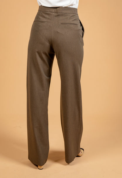 Flowing Wide Leg Trousers