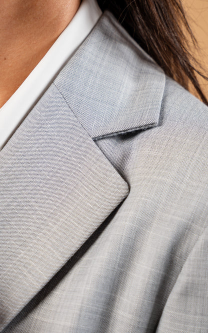 Notch Lapel Classic Blazer