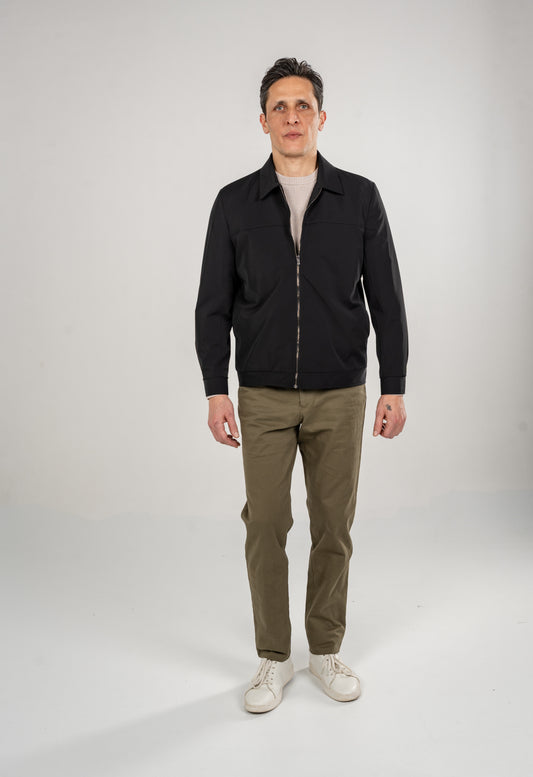 Short Jacket With Zipper