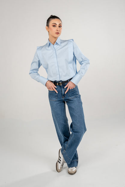 Structured Cotton Shirt